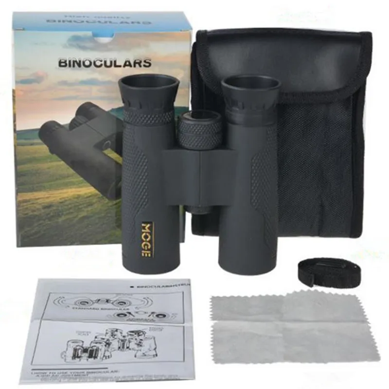 

HD BAK4 Binoculars Powerful Telescope Long Zoom Range Professional Waterproof Folding Wide Angle Vision Hunting Tools