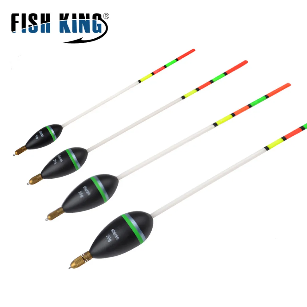 Рыболовный поплавок FISH KING 15g20g25g30g из пробковой пробки плавающий дерева 25 28 5 см