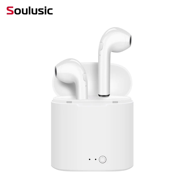 US $6.95 Soulusic i7s TWS Mini Headphone Wireless Bluetooth Earphone Stereo Earbuds With Charging Case Mic f