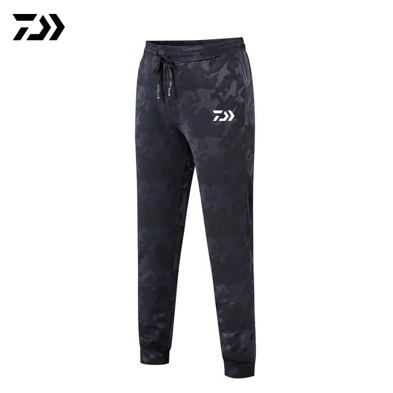 

2019 New DAIWA Fishing Pants Breathable Quick Dry Outdoor Sport Cycling Fishing Clothing Men Plus Size Camouflage Elastic Pants