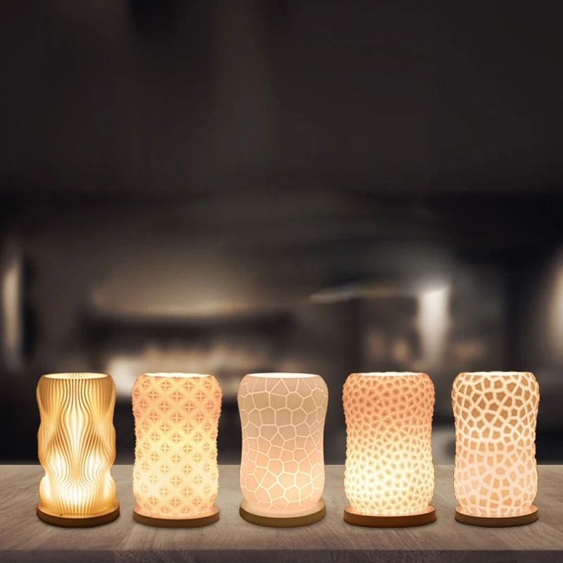 

LED Desk Lamp Lampshade LED Light Living Room Bedroom Reading Lamp With USB Led Night light Creative Birthday Kids Gift