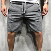 Летние мужские брюки, модные, для отдыха, для бега, для бодибилдинга, мужские брюки, удобные, однотонного цвета, брюки, одежда для мужчин, брюки