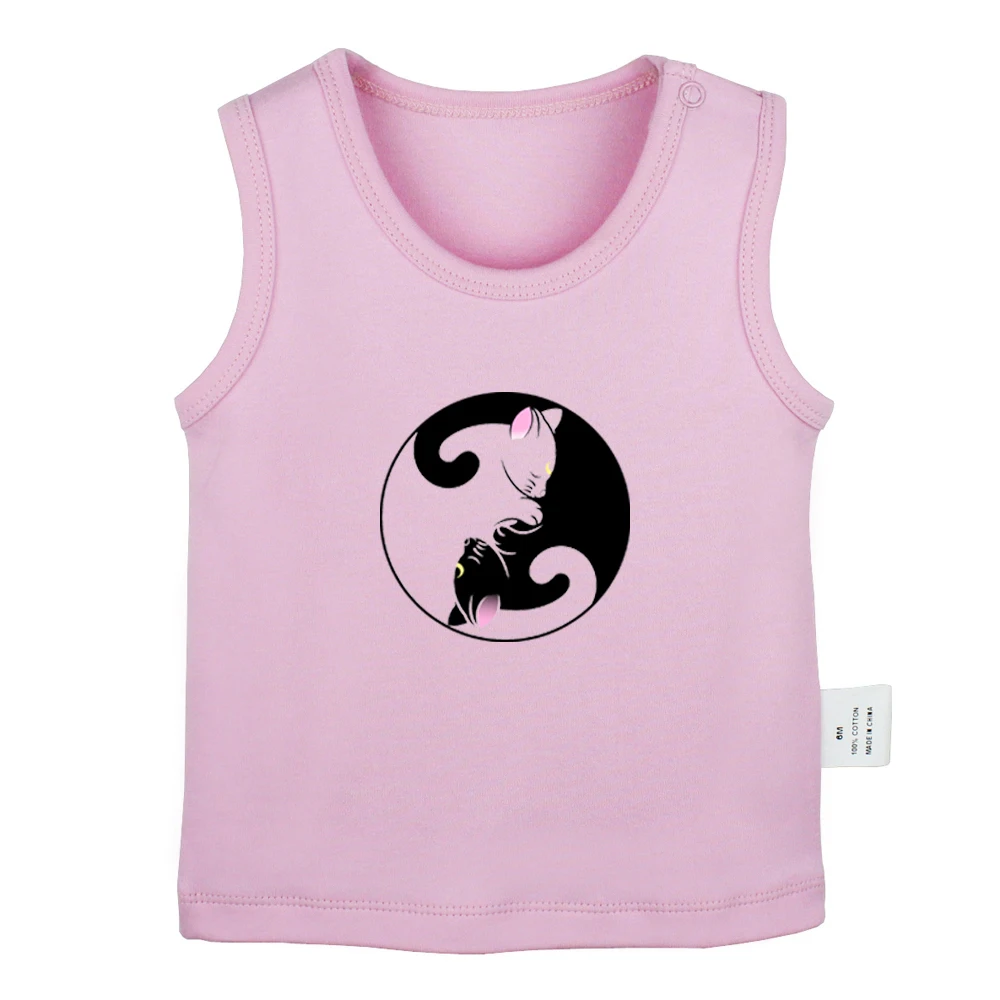 Сейлор Мун я представляет луну, чтобы разрушить вас, Золушка новорожденных детские майки футболки жилет для малышей хлопковая одежда для новорожденных без рукавов - Цвет: ifBabyYV765P
