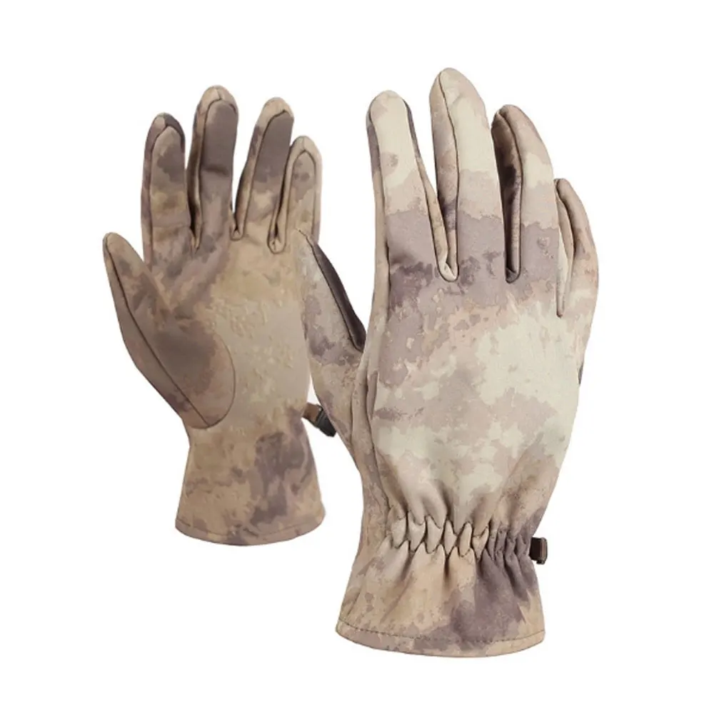 Warm Outdoor Tactical Gloves Shark Skin Soft Shell Camouflage Gloves