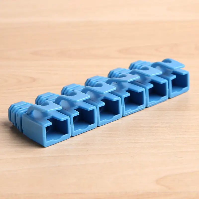 AMPCOM RJ45 Ethernet Network Cable Strain Relief Boots Cable Connector Plug Covers for CAT5 CAT5e CAT6 (Plastic) - Image 10