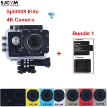 Extra a Battery,a Charger 2.0″ 4K SJCAM Sj5000 Series SJ5000X Elite WiFi NTK96660 30M Waterproof Sports Action Camera Sj Cam DVR