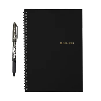 Elfinbook Smart Reusable Erasable Spiral A5 B5 Notebook Paper Notepad Journal Drawing Painting Pocketbook like Rocketbook 1