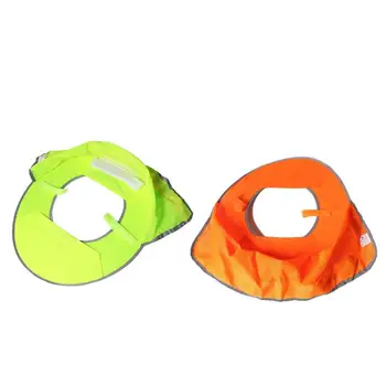 

Summer Sun Protection Helmet Sun Visor Sun Protection Sun Protection Breathable Folding Safety Helmet Reflective Sunshade