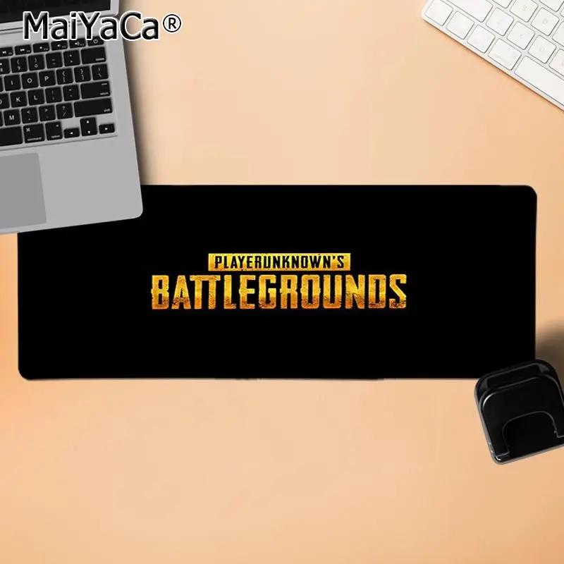 MaiYaCa Подарочный коврик для мальчика Playerunknown's Battlegrounds PUBG коврик для мыши игровой прочный резиновый коврик для мыши Warcraft Dota CS GO