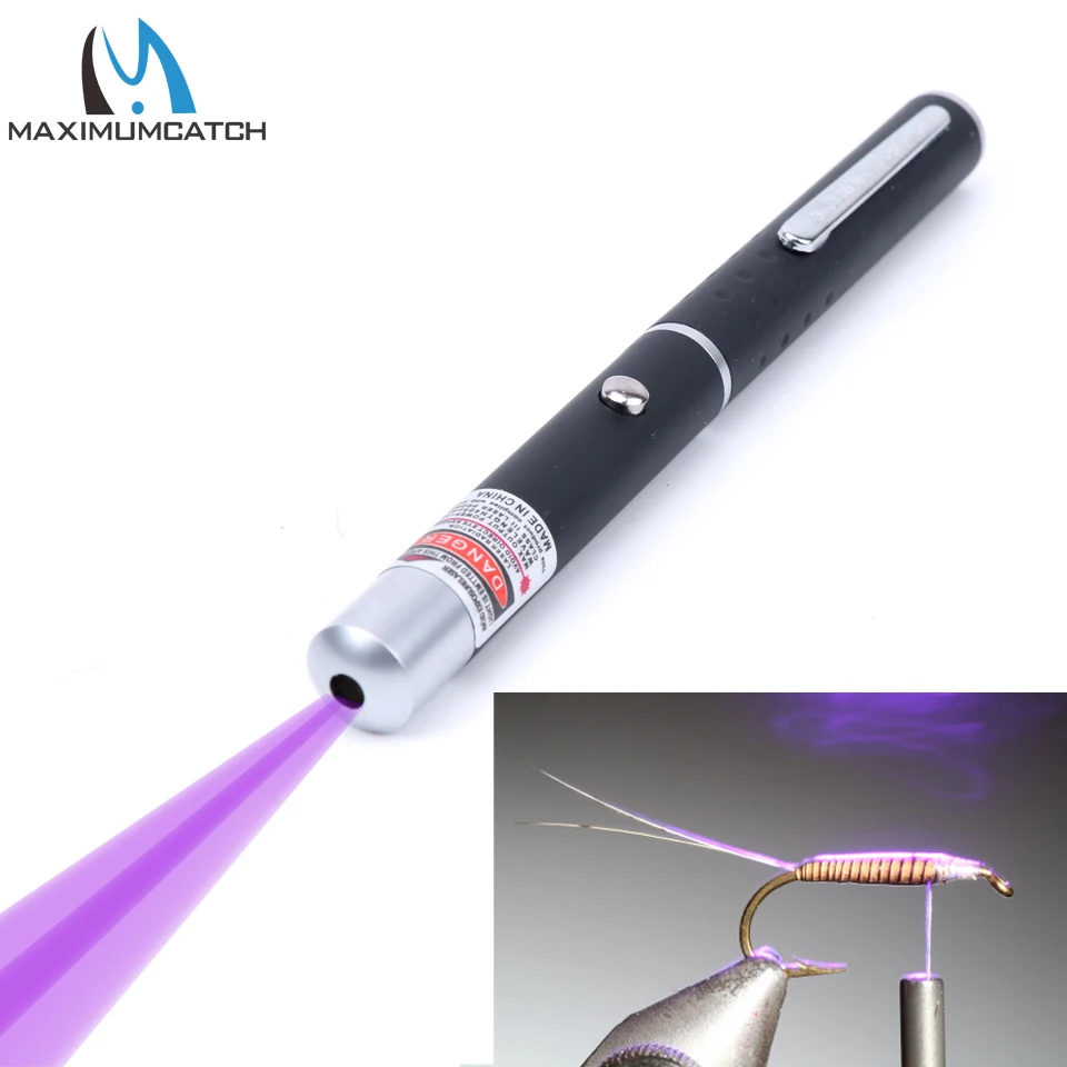 Maximumcatch UV Light Fly Tying Pen Fly Tying Gel Curing Laser Pen Fly