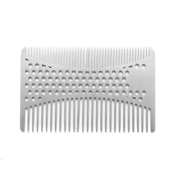

Nordmyra Cool Man Metal Mutil Bee Hole Pocket Beard Comb