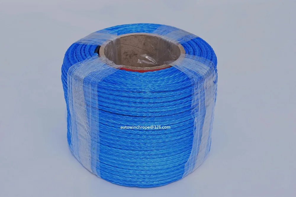 الأزرق 5 ملليمتر * 100 متر الاصطناعية ونش كابل ، 3/16 \ الأزرق 5 ملليمتر * 100 متر الاصطناعية ونش كابل ، 3/16 \