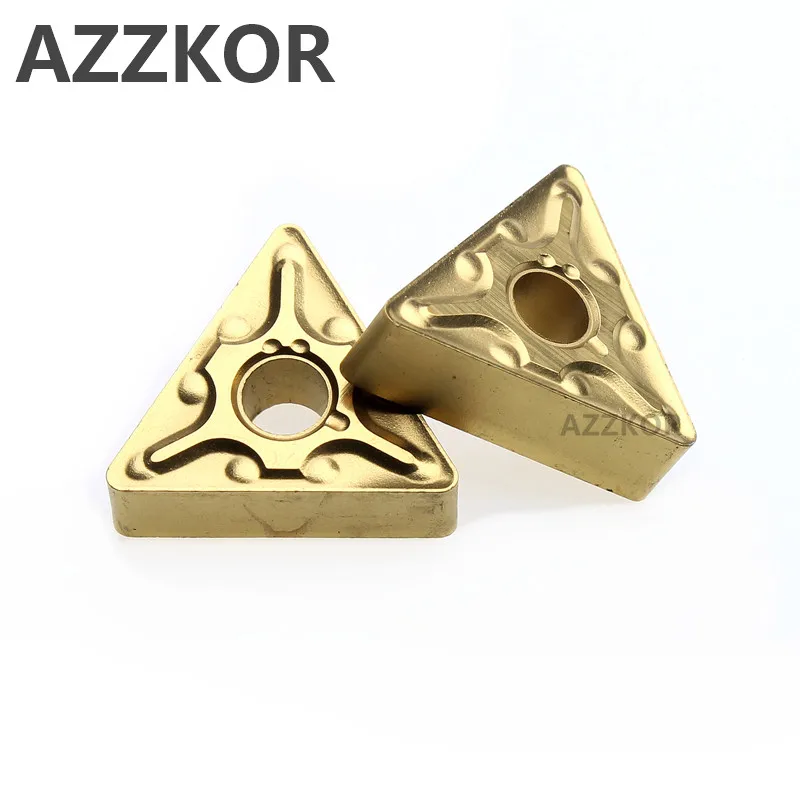 

AZZKOR TNMG160404 MA TNMG331 Carbide Inserts Cutter CNC Lathe Turning Tools For Metal External Tool Wholesale NT650 Inserts