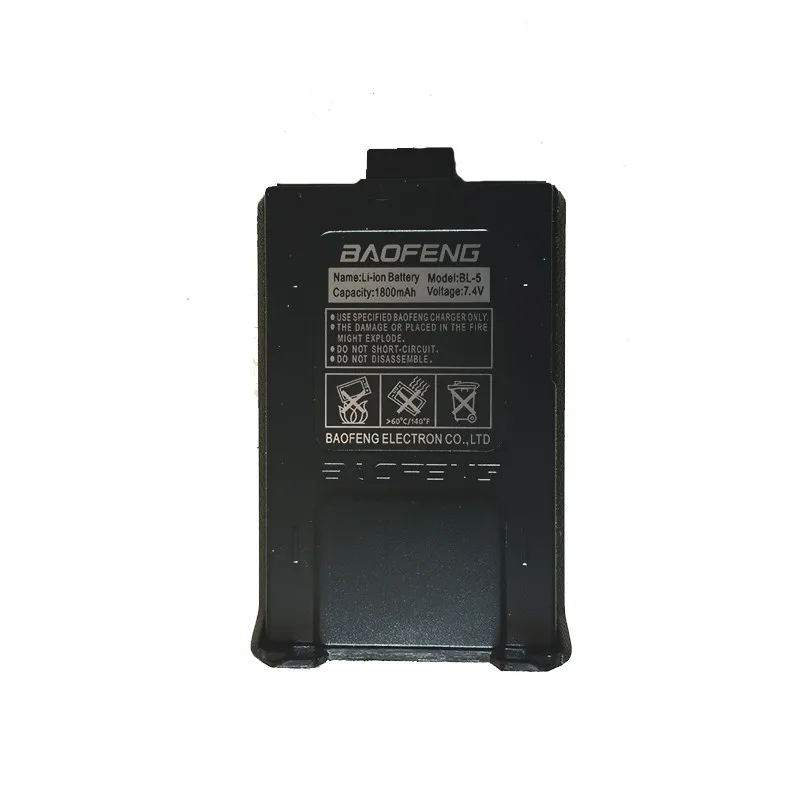 1PcsBaofengUV5ROriginalBatteryAllNew1800mAhSpareBattery
