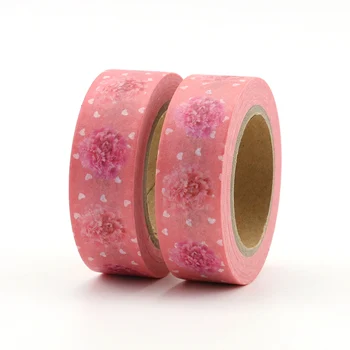 

1pcs Peony Decoration Masking Tape