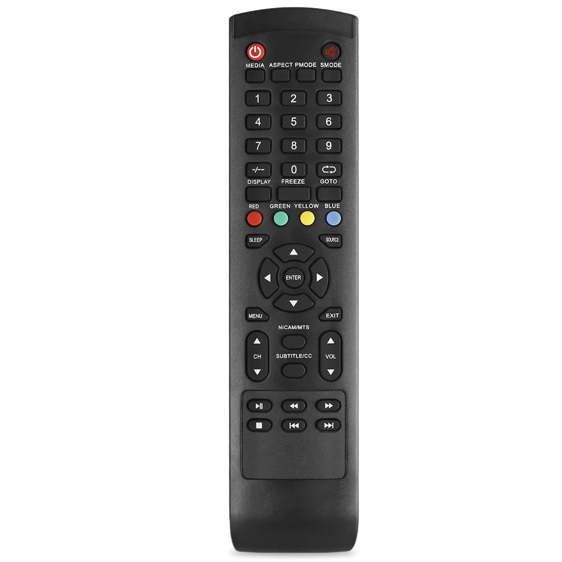 

Remote control for matrix LCD TV controller