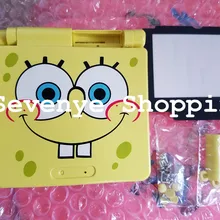 Ремонт Часть Корпус cae специальные Корпус для Gameboy Advance GBA SP консоли случае limitted версия желтый Цвет с объективом