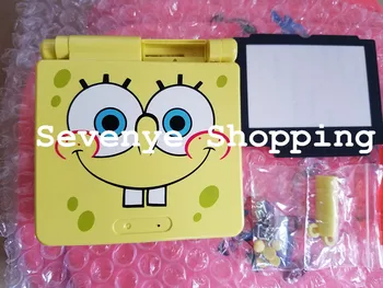 

Repair Part Housing Cae Special Housing for Gameboy Advance GBA SP console Case Limitted Version Yellow Color with Lens