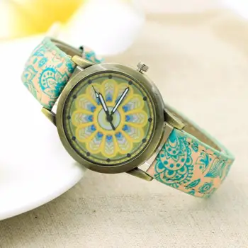 

2020 Fashion Original Women Watch Hight Quality Fashion Lady Imitation Porcelain Retro Strap Digital Dial belt Quartz Watch 40p
