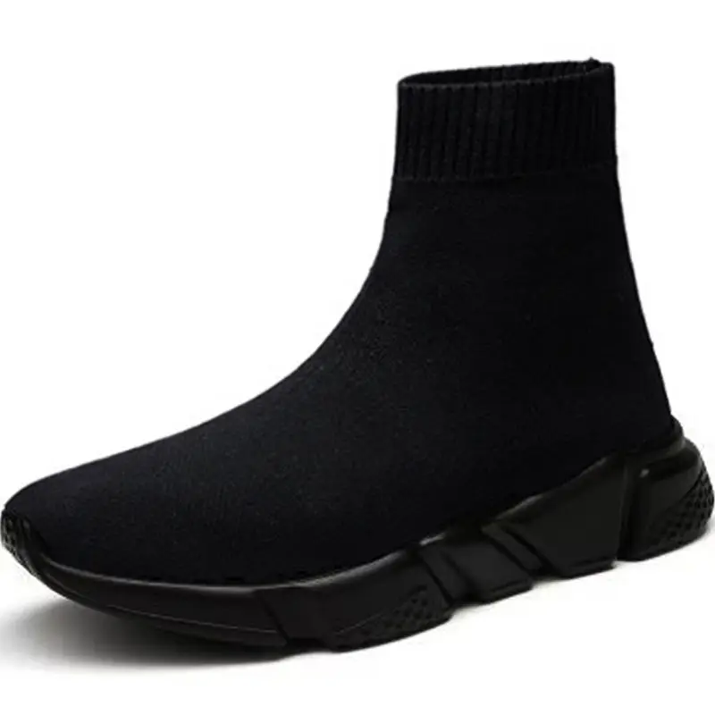 Hundunsnake/летние носки; кроссовки; женские кроссовки для бега; женская и Мужская Спортивная обувь; женская спортивная обувь с высоким берцем; женская черная A-037 - Цвет: all black