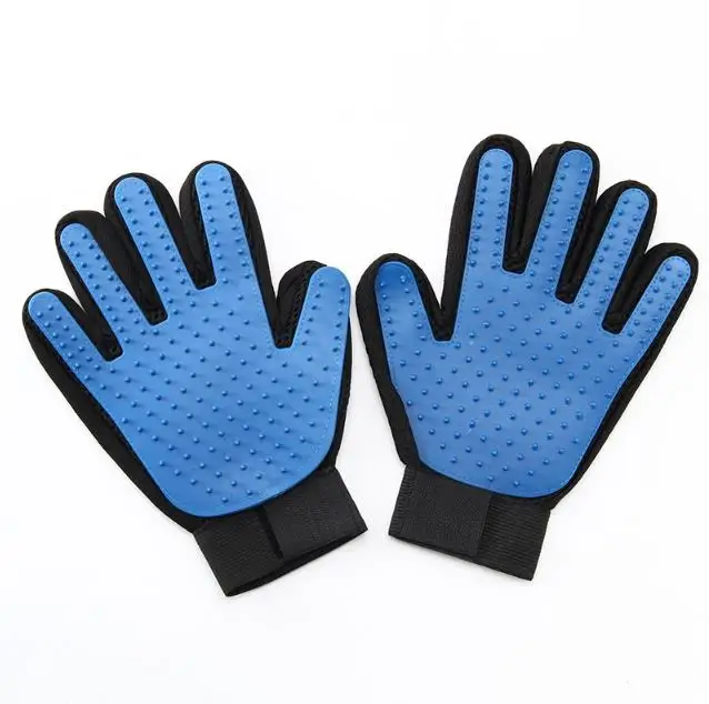 

Cat Grooming Deshedding Brush Glove Pet Dog Gentle Efficient Back Massage Fur Washing Bathing Comb dog Cleaning Brush