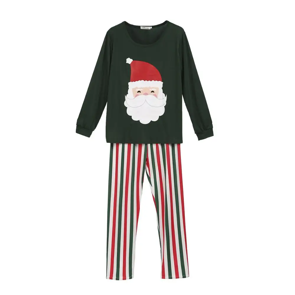 Одежда для сна для всей семьи; рождественские пижамы для папы, мамы; детская одежда для сна; Семейные пижамные комплекты; одинаковые комплекты одежды - Цвет: YHD-B