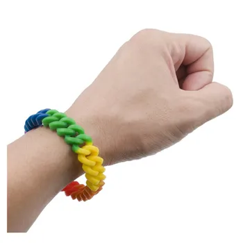 

10pcs/lot Bandeira lgbt charm rainbow lgbt bandera bracelet gay lesbian wedding party hot New