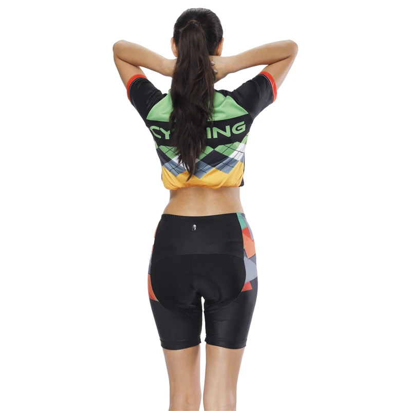 ILPALADINO 2018 Pro Лето Велоспорт трикотаж комплект для женщин горный велосипед Костюмы MTB Велосипедный Спорт Одежда Майо Ropa Ciclismo