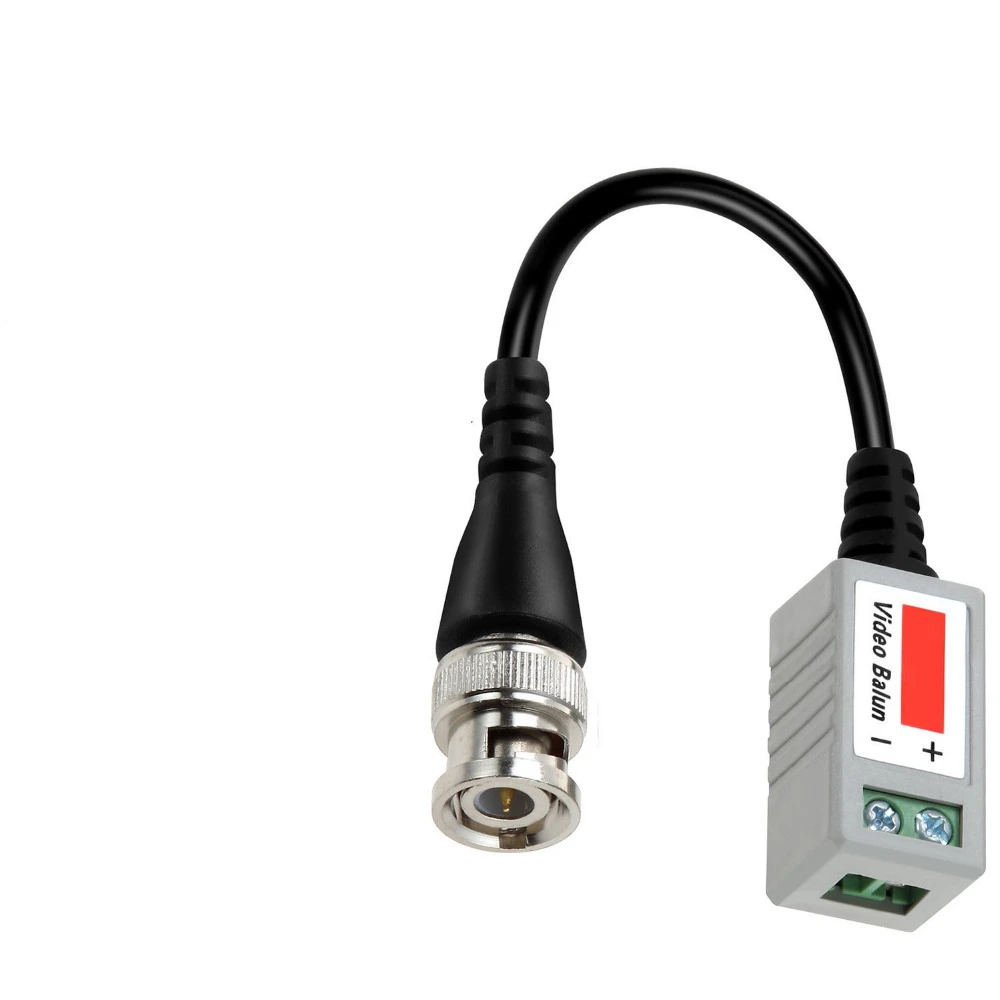 10Pairs BNC CCTV Video Balun Passive Transceivers UP To 300M AHD/CVI/TVI Twisted Video Balun BNC Converter for Analog Camera