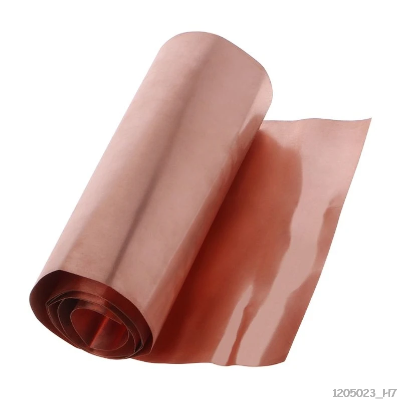 

1pc 0.1mm Thickness Copper Sheet Roll High Purity Pure Copper Cu Metal Sheet Foil Plate 200x1000mm