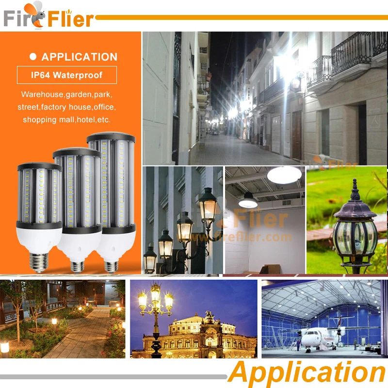12 шт./лот 100 Вт Светодиодная лампа e40 led high bay e27 20 30 40 50 60 80 120 для супермаркета E26 E39