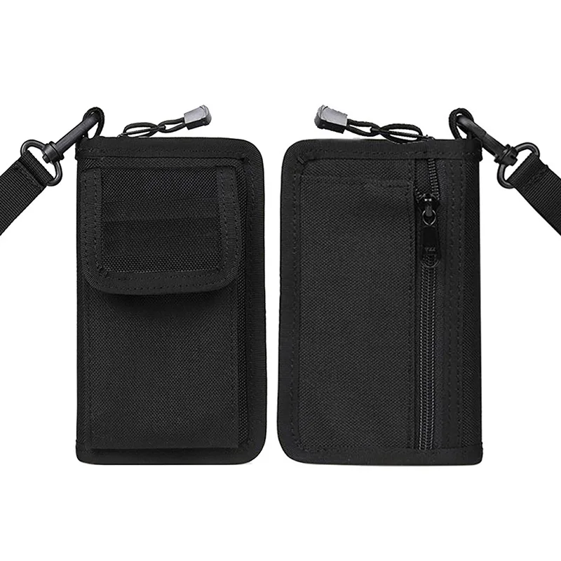 

Small Handheld Wallet Phone Pouch Multi Functional Waterproof Portable Cash Card Holder Bags with Detachable Rope