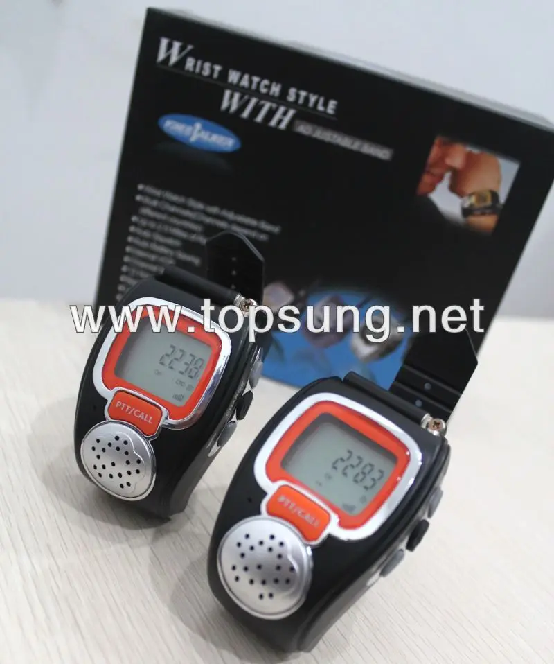 2 шт. наручные часы freetalker для детей 22 канала рация набор ts008 walky talky до 3 миль (новая