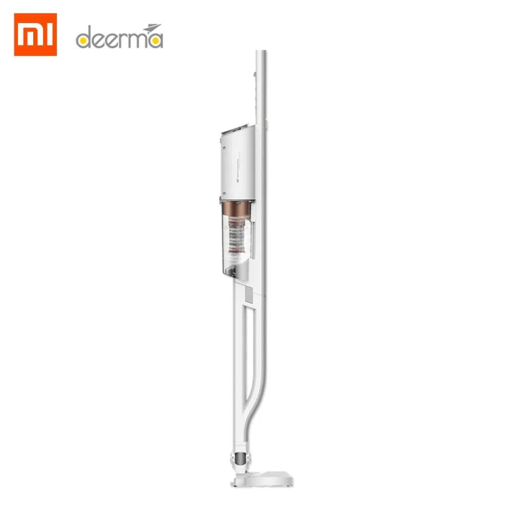 Xiaomi Deerma DX800S мини бытовой вертикальный ручной пылесос для переноски через плечо