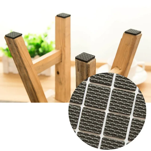 Us 1 12 23 Off Aliexpress Hot 2 Set Self Adhesive Thick Table Leg Pads Protectors Cushions Furniture Floor Protection Felt