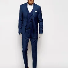 Мужские костюмы с отворотом и двумя пуговицами Custome Homme, Новое поступление, модный Блейзер Terno, тонкий(пиджак+ брюки+ жилет+ носовые платки