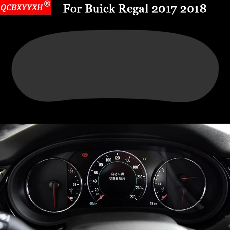 

QCBXYYXH Car Styling 1pcs/set PET Dashboard Paint Protective Film Light Transmitting Auto Accessories For Buick Regal 2017 2018