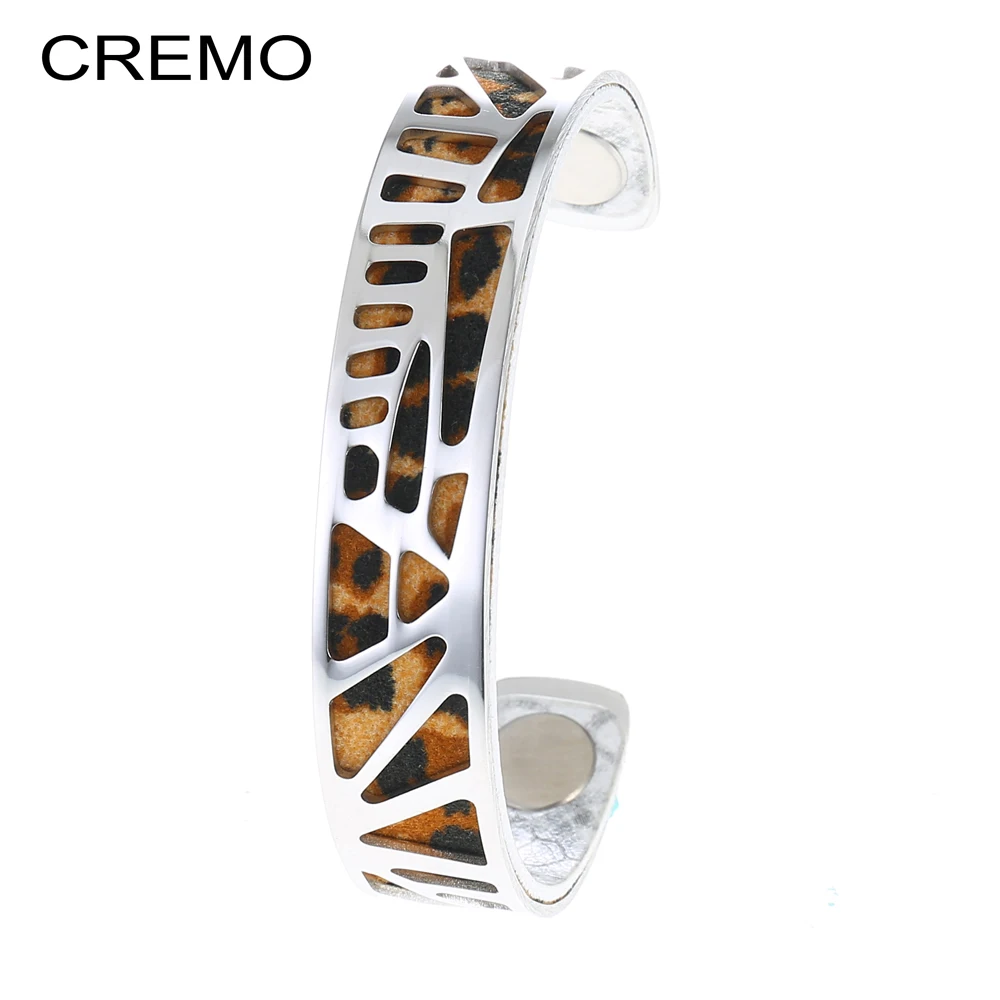 

Cremo woodpecker 13 Color Bangles Fashion Jewelry Summer Cuff Bangles for Women Stainless Steel Bangles 2019 New Arrivals