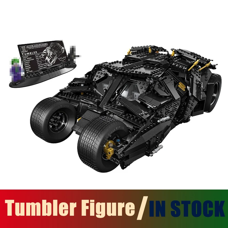 

Compatible Lego batman 76023 Models Building Toy super heroes The Tumbler Figure 1969pcs 07060 Building Blocks Toys & Hobbies