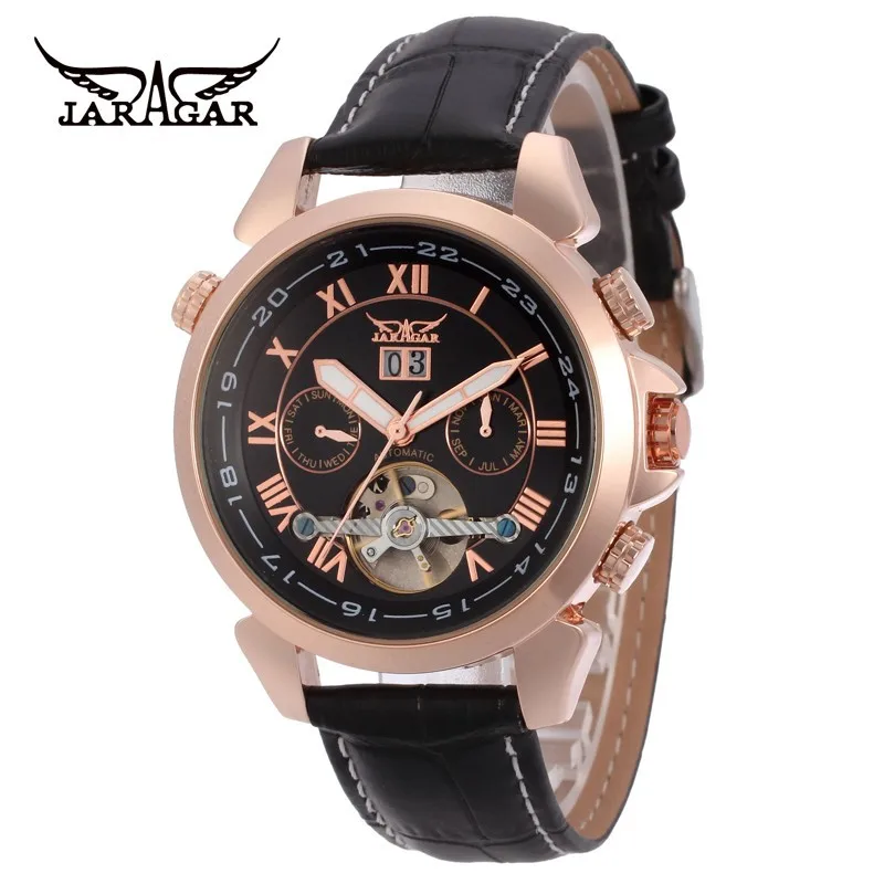 

JARGAR Day Date Display Calendar Tourbillon Analog Men's AUTOMATIC Watch