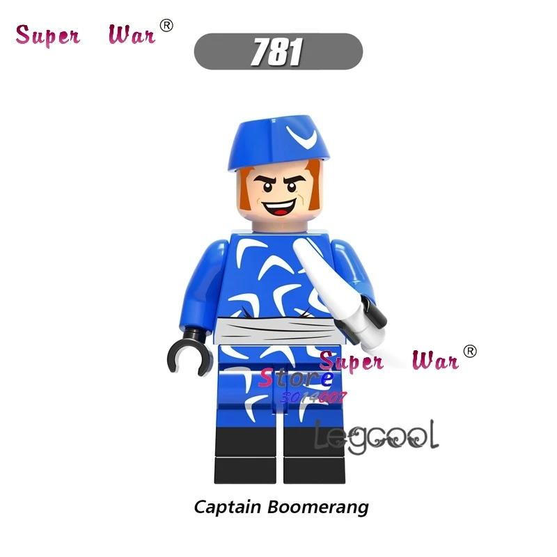 

1PCS model building blocks action superheroes Captain Boomerang learning Dolls diy toys for children gift