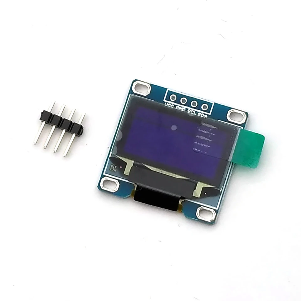 Синий 128X64 OLED lcd 0,96 igc IIC SPI серийный