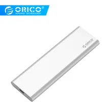 ORICO алюминиевый двойной отсек mSATA type-C SSD корпус USB3.1 GEN2 поддержка 10 Гбит/с высокоскоростной для Mac-серебристый MSG-RC3