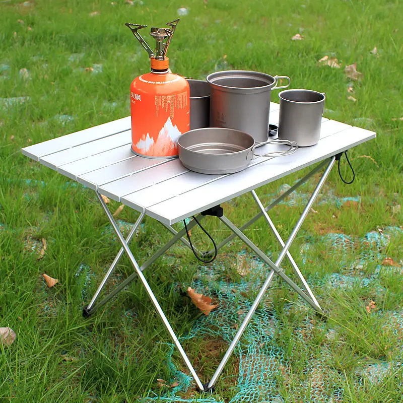 Портативный открытый стол ультра-легкий алюминиевый сплав складной стол для кемпинга пикника путешествия для рыбалки пикника