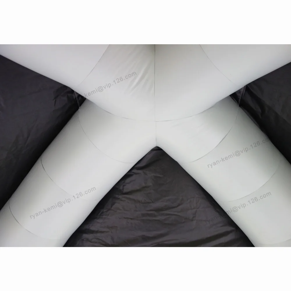 inside of 8m dia 4 legs PVC inflatable spider tent outdoor inflatable exhibition advertising cover promotion display marquee