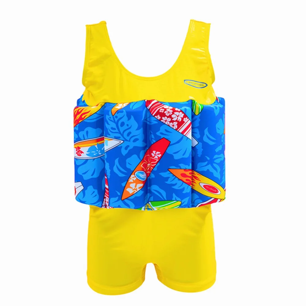 Girls Swimsuits Child Swimming Trunks Shorts Children's Swimwear Kids Buoyancy Swimsuit Baby Boys Girls Swim Vest