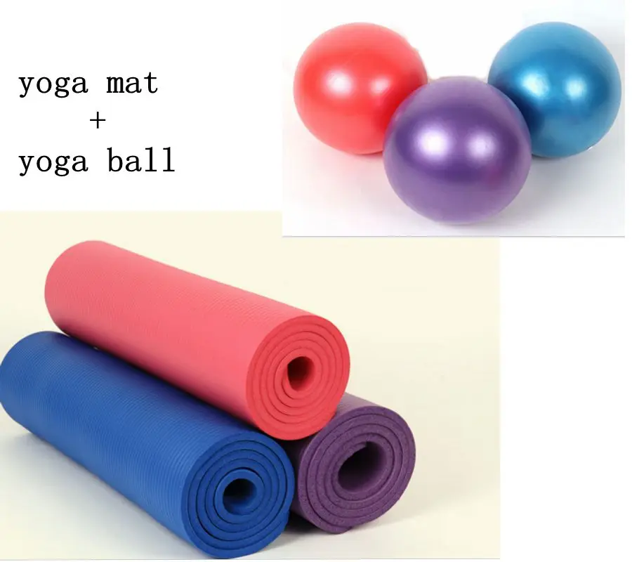 Non slip Yoga Mat Pilates Mat Yoga Ball Pilates Ball Environmental Lose