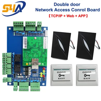 

Web-server-4G/APP for double door Network access control board