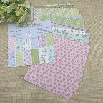 

24 sheet 6"X6" the crazy cat patterned paper Scrapbooking paper pack handmade craft paper craft Background pad