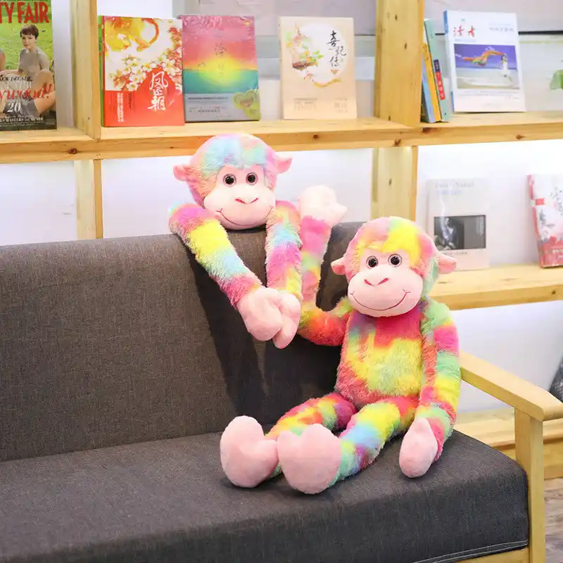 rainbow monkey teddy